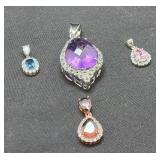 4-Sterling Pendants