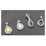 Sterling Pendants (4)