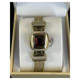 Charter Club Red Stone Watch