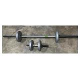 Loaded Dumbbell & Bar Bell