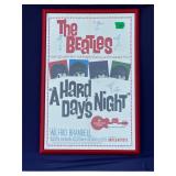 The Beatles 'A Hard Day's Night' poster 43'X29'