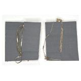 2-14kt Gold Chains 18'