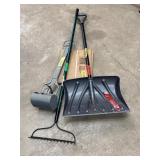 Yard Bags, Snow Shovel, Rake & Poop Scooper