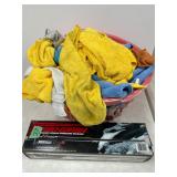 Basket of Rags & Pressure Washer