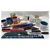 Coffee Cups & Cuisinart Knives, Plus Other Knives