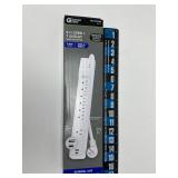 6' Power Cord w/7outlet