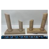 2-Marble Picture Frames No Glass 9.5'X9'