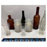 Old Bottles and candles