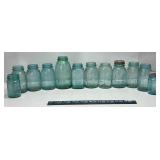 Box of Blue Bottles - 12