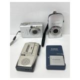2-Canon Cameras (SD 960 IS & S 410), Charger &