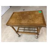 Fold Top Serving Rolling Cart 60'X18'X27.5'