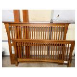 5'X2' Mission Style Bed by Vaughan Complete no