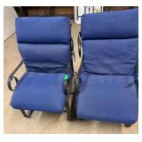 2-Spring Seat Chairs w/Cushions
