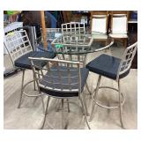 Shaver-Howard High Top Table 42'X42' & 4-High