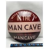 Man cave Metal Sign