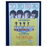 Beatles Poster for Movie 'HELP' 41'X27'