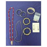 Large Earrings, Bracelet, Necklace, Earrings