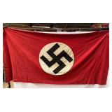 WWII Memorabilia Banner 4'X7' Hand Sewn