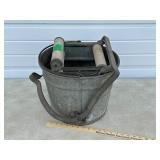 Galvanized Mop Bucket