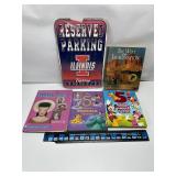 Disney and Other Books and Illini Sign
