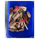 Shoe Stretchers & Wooden Hangers in Tote