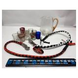 2-Leather Dog Leads, Plus