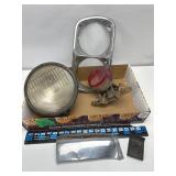 Motorcycle Tail Light, Ford Headlight and Misc.