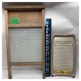 1-Glass & 1-Aluminum Wash Boards
