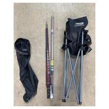 Bag Chair, Umbrella & MLB Poster