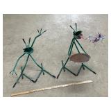 2-Yard Art Frogs iron