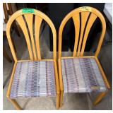 2-Loewenstein Chairs Need New Covers Very Solid