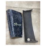 Vintage Car Bonnet and Gas Tank Shield