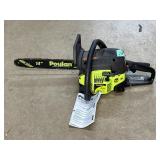 Poulan 14' Chain Saw Has Compression