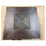 Metal & Wood Coffee Table 42'X42'X18'