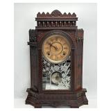 Altai by Gilbert Walnut Case 1885 Kitchen Clock