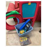 Tote Of Children's Toys