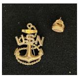 US Navy Pin & Watch Fob Trinket