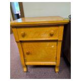 Birdseye Maple Nightstand 22'X18'X29'