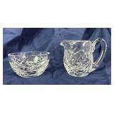 Waterford Creamer and Sugar