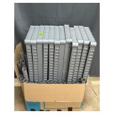 Plastic 12 Shelves -35'X14 1/2'