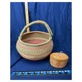 African Made Basket 15'X16'