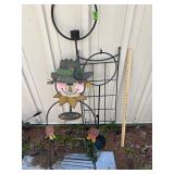 Snowman Trellis & 3-Yard Ornaments