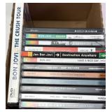 Box of 12 BON JOVI  CDs & 1 DVD