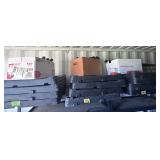 3-4 Shelf Plastic shelves 36'X24'X56'