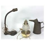 2- & Quart oil can