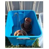 Tote of Orchid Pots