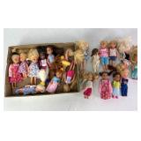 Flat of 4' & 5' Dolls