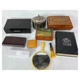 Travel Clock, Small Jewelry Boxes