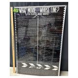 'What Movie ** Whose Line?' Poster 24'X36' Poster