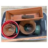 Flower Pots and Bird Feeders